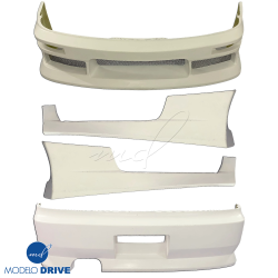 ModeloDrive FRP MSPO Body Kit 4pc > Nissan 240SX (S14) 1995-1996 image - 3