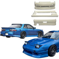 ModeloDrive FRP BSPO v2 Body Kit 4pc > Nissan 240SX 1989-1994 > 2dr Coupe image - 1
