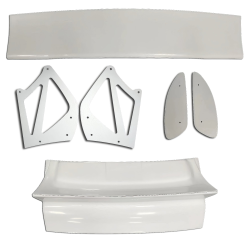 ModeloDrive FRP GT3 RS V2 Narrow Body Engine Lid Trunk w Wing > Porsche 911 (996) 1999-2004 image - 1