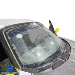 ModeloDrive Carbon Fiber OER Full A-Pillar Cover Trim > Toyota MRS MR2 Spyder 2000-2005 image - 2