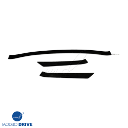 ModeloDrive Carbon Fiber OER Full A-Pillar Cover Trim > Toyota MRS MR2 Spyder 2000-2005 image - 4