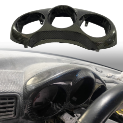 ModeloDrive Carbon Fiber OER Instrument Cluster Bezel Dash Trim (LHD) > Toyota MRS MR2 Spyder 2000-2005 image - 1