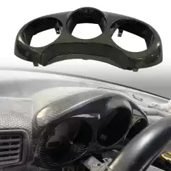 Carbon Fiber OER Instrument Cluster Bezel Dash Trim (LHD) > Toyota MRS MR2 Spyder 2000-2005 image - 1