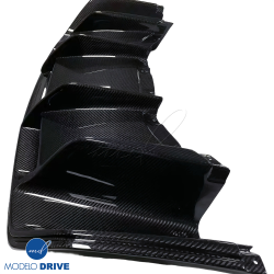 ModeloDrive Carbon Fiber CFL Rear Diffuser > Audi R8 2017-2019 image - 4