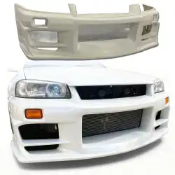 FRP DLUC Front Bumper > Nissan Skyline (R34) GTR 1999-2004 image - 21