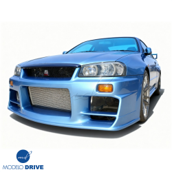 ModeloDrive FRP DLUC Front Bumper > Nissan Skyline (R34) GTR 1999-2004 image - 2