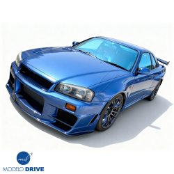 ModeloDrive FRP DLUC Front Bumper > Nissan Skyline (R34) GTR 1999-2004 image - 15
