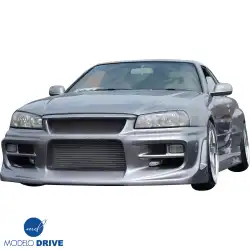 FRP JU Front Bumper > Nissan Skyline (R34) GTR 1999-2004 image - 16