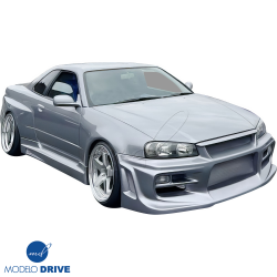 ModeloDrive FRP JU Front Bumper > Nissan Skyline (R34) GTR 1999-2004 image - 7