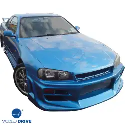 FRP JU Front Bumper > Nissan Skyline (R34) GTR 1999-2004 image - 2