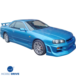 ModeloDrive FRP JU Front Bumper > Nissan Skyline (R34) GTR 1999-2004 image - 3