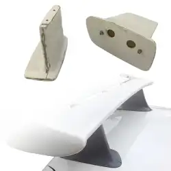 FRP JU GTR Wing Riser Stands > Nissan Skyline (R34) GTS 1999-2004 image - 1