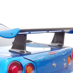 ModeloDrive Carbon Fiber JU GTR Wing Riser Stands > Nissan Skyline (R34) GTR GTS 1999-2004 image - 2