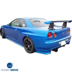 Carbon Fiber JU GTR Wing Riser Stands > Nissan Skyline (R34) GTS 1999-2004 image - 3