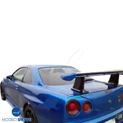 Carbon Fiber JU GTR Wing Riser Stands > Nissan Skyline (R34) GTS 1999-2004 image - 4