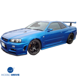 ModeloDrive Carbon Fiber JU GTR Wing Riser Stands > Nissan Skyline (R34) GTR GTS 1999-2004 image - 9