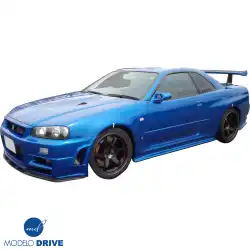 Carbon Fiber JU GTR Wing Riser Stands > Nissan Skyline (R34) GTS 1999-2004 image - 9