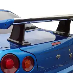 Carbon Fiber JU GTR Wing Riser Stands > Nissan Skyline (R34) GTS 1999-2004 image - 1
