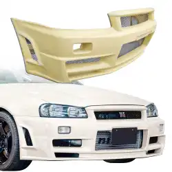 FRP NISM Z-Tune Front Bumper > Nissan Skyline (R34) GTR 1999-2004 > 2dr Coupe image - 10