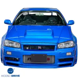 FRP NISM Z-Tune Front Bumper > Nissan Skyline (R34) GTR 1999-2004 > 2dr Coupe image - 4