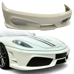 ModeloDrive FRP SCU Front Bumper 2pc > Ferrari F430 2005-2009 image - 2
