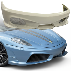 ModeloDrive FRP SCU Front Bumper 2pc > Ferrari F430 2005-2009 image - 1