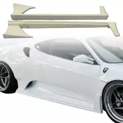 FRP HOM Wide Body Side Skirts > Ferrari F430 2005-2009 image - 16