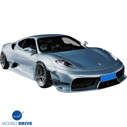ModeloDrive FRP HOM Wide Body Side Skirts > Ferrari F430 2005-2009 image - 4