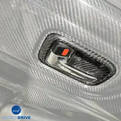 Carbon Fiber OER Interior Door Lock Trim > Toyota MRS MR2 Spyder 2000-2005 image - 8