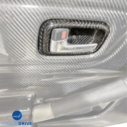 ModeloDrive Carbon Fiber OER Interior Door Lock Trim > Toyota MRS MR2 Spyder 2000-2005 image - 6