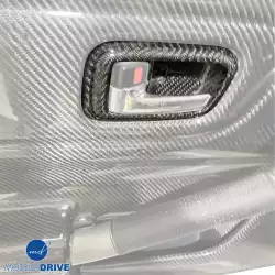 Carbon Fiber OER Interior Door Lock Trim > Toyota MRS MR2 Spyder 2000-2005 image - 6