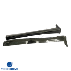 ModeloDrive Carbon Fiber GT3 Side Skirts > Porsche 911 (996) 1999-2004 image - 3
