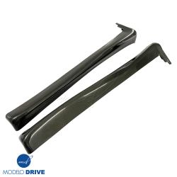 ModeloDrive Carbon Fiber GT3 Side Skirts > Porsche 911 (996) 1999-2004 image - 4