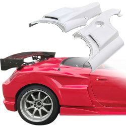ModeloDrive FRP RLES Wide Body Fenders (rear) w Gas Cap > Toyota MRS MR2 Spyder 2000-2005 image - 1