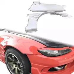 FRP ORI t4 75mm Fenders (front) > Nissan Silvia (S15) 1999-2002 image - 1