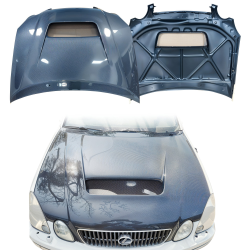 ModeloDrive Carbon Fiber VAR Hood > Lexus GS300 1998-2005 image - 4