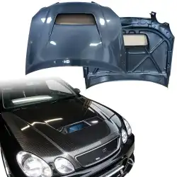 Carbon Fiber VAR Hood > Lexus GS300 1998-2005 image - 1