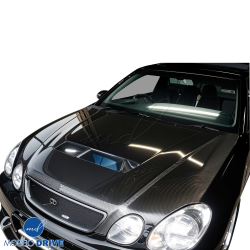 ModeloDrive Carbon Fiber VAR Hood > Lexus GS300 1998-2005 image - 2