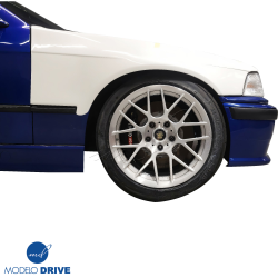 ModeloDrive FRP FIT Wide Body Fender Flares (front) > BMW 318i, 323i, 325i, 328i (E36) 1992-1998 > 4dr image - 5