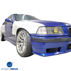 ModeloDrive FRP FIT Wide Body Fender Flares (front) > BMW 318i, 323i, 325i, 328i (E36) 1992-1998 > 4dr image - 6