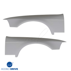ModeloDrive FRP FIT Wide Body Fender Flares (front) > BMW 318i, 323i, 325i, 328i (E36) 1992-1998 > 4dr image - 2