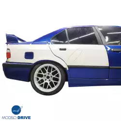 FRP FIT Wide Body Fender Flares (rear) > BMW 318i, 323i, 325i, 328i (E36) 1992-1998 > 4dr image - 5