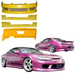 ModeloDrive FRP VERT v1 Body Kit 4pc > Nissan Silvia (S15) 1999-2002 image - 1