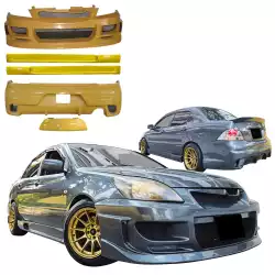 FRP CSPE Body Kit 5pc > Mitsubishi Lancer 2004-2007 image - 4