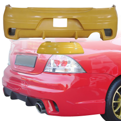ModeloDrive FRP ING Rear Bumper 2pc > Mitsubishi Lancer 2004-2007 image - 1