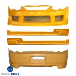 FRP ING v1 Body Kit 4pc > Acura RSX (DC5) 2002-2004 image - 3