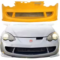 FRP MUGE v1 Front Bumper > Acura RSX (DC5) 2002-2004 image - 1
