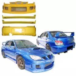 FRP CSPE Body Kit 4pc > Subaru Impreza WRX 2006-2007 > 4dr Sedan image - 1