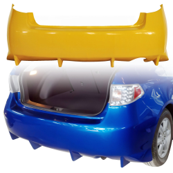 ModeloDrive FRP CSPE 1-B Rear Bumper > Subaru WRX (GH) 2011-2014 > 5dr Hatchback image - 2