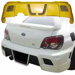 FRP GK Rear Bumper > Subaru Impreza WRX 2004-2007 > 4dr Sedan image - 10